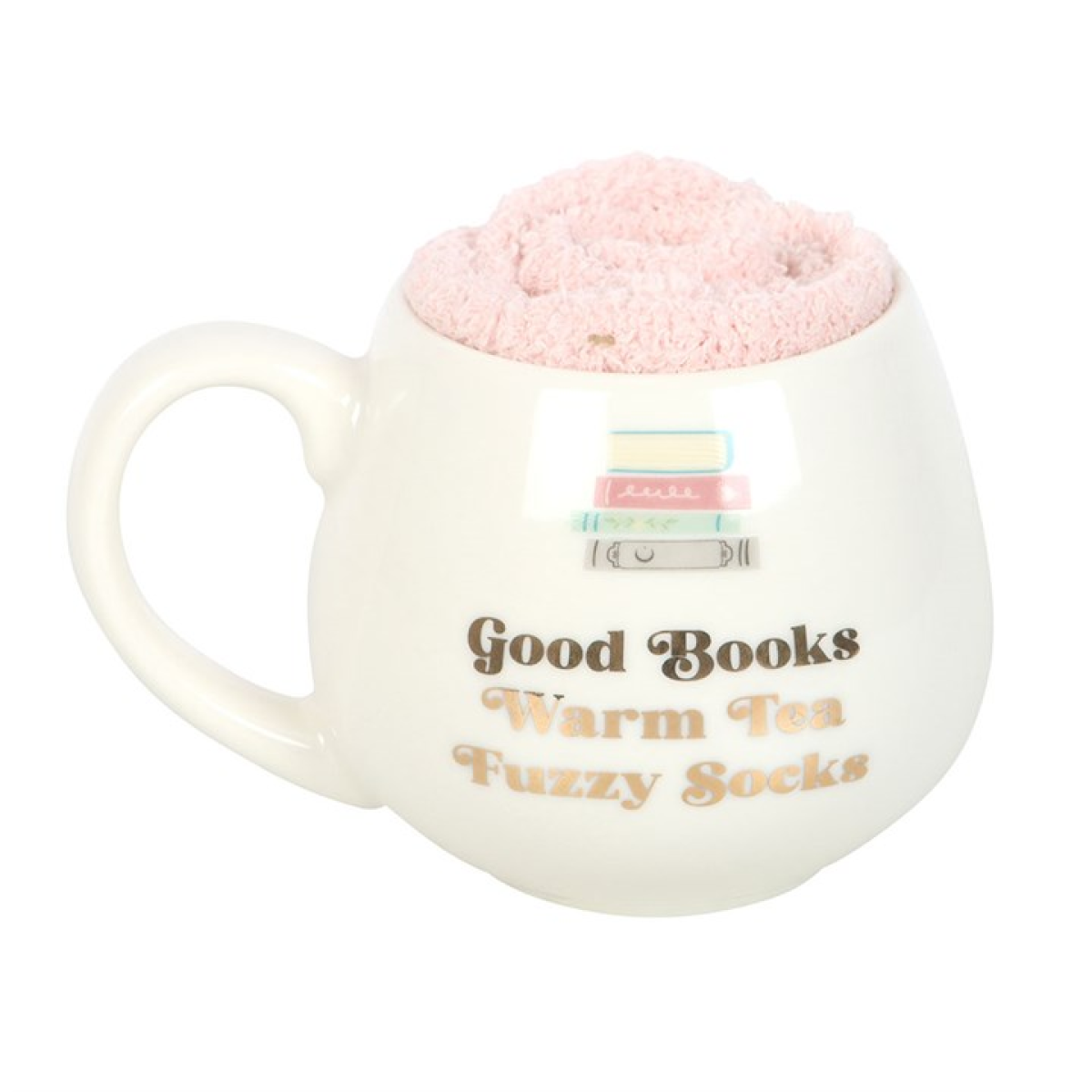 Good Books Mug and Socks Set