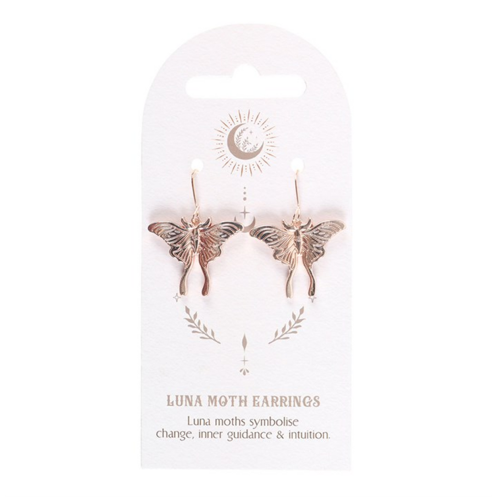 Luna Moth Earrings
