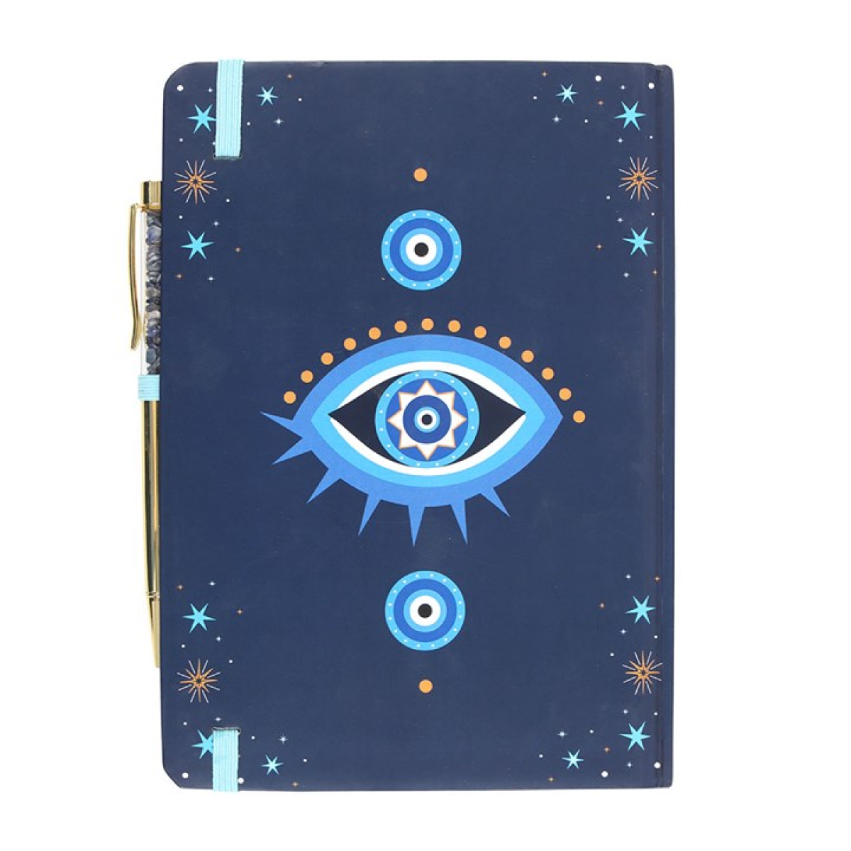 All Seeing Eye A5 Notebook with Crystal Chip Pen