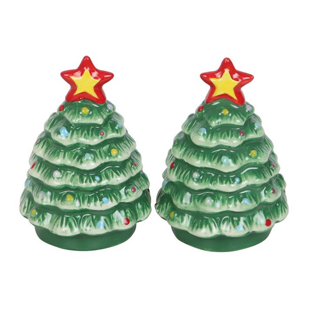 Nostalgic Christmas Trees Salt & Pepper Shakers