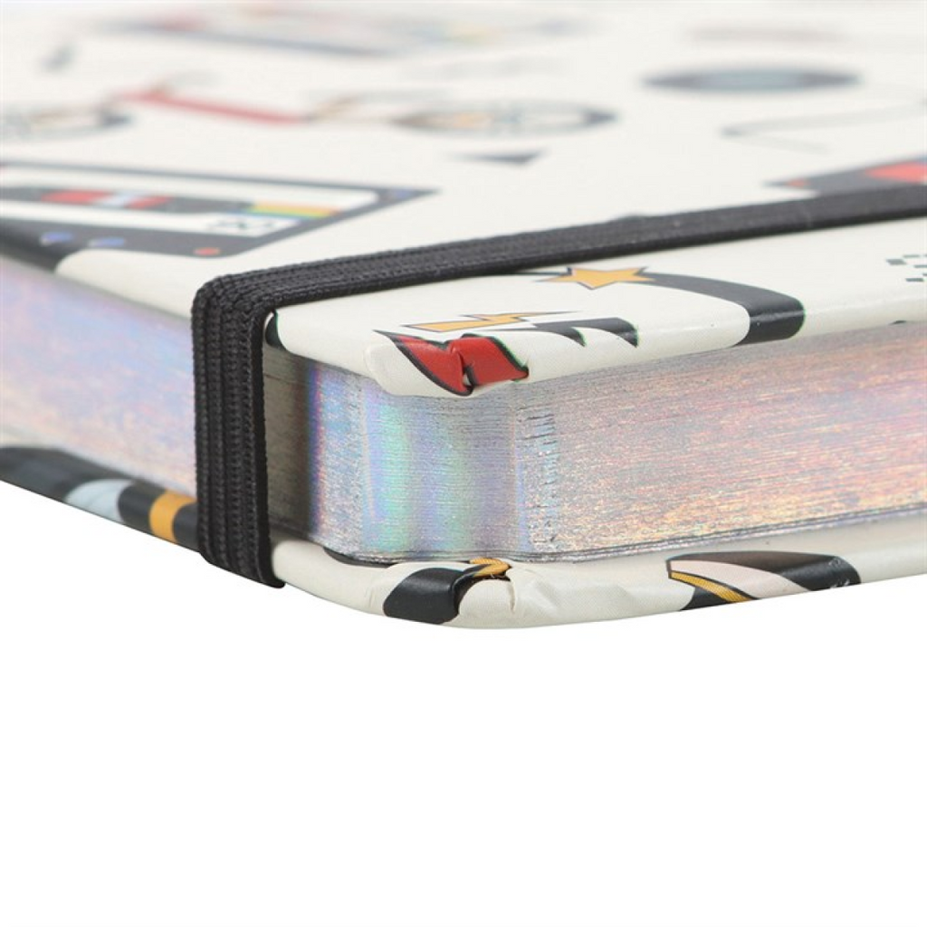 Retro 80s Print A5 Notebook