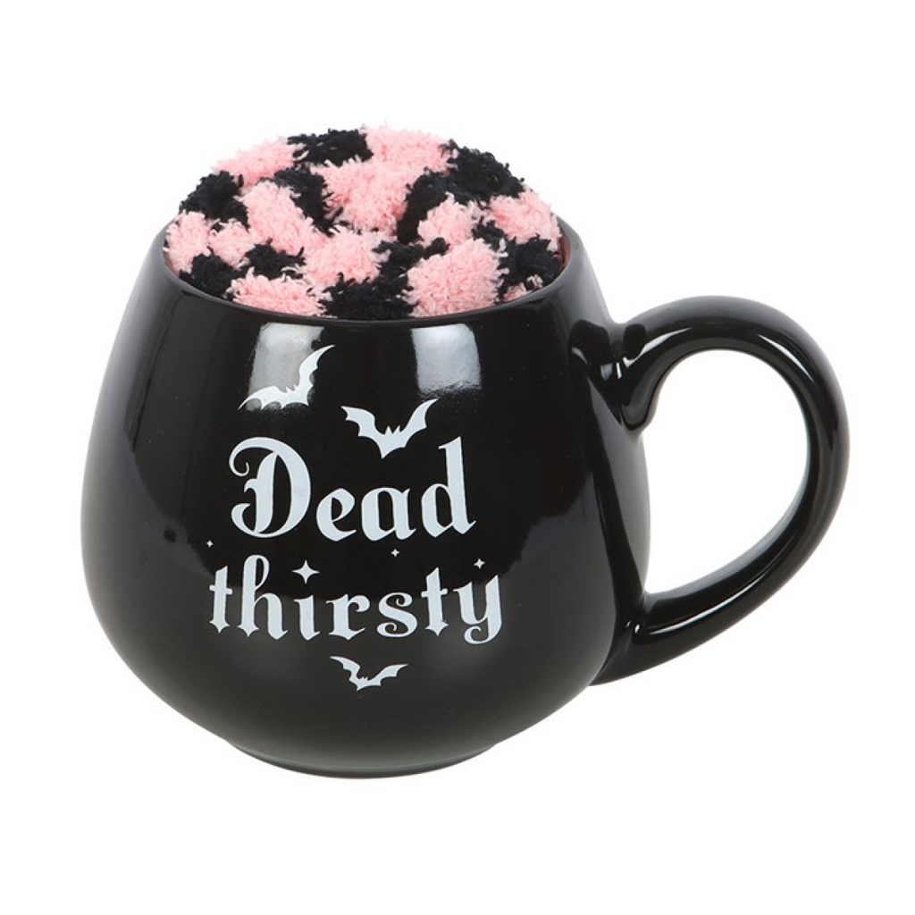 Dead Thirsty Mug and Socks Set