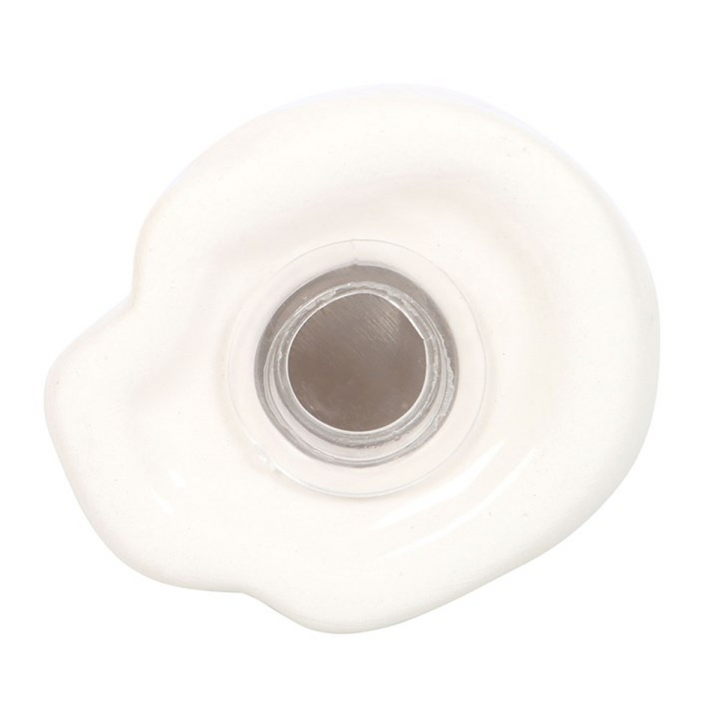 White Cat Shaped Salt and Pepper Shakers