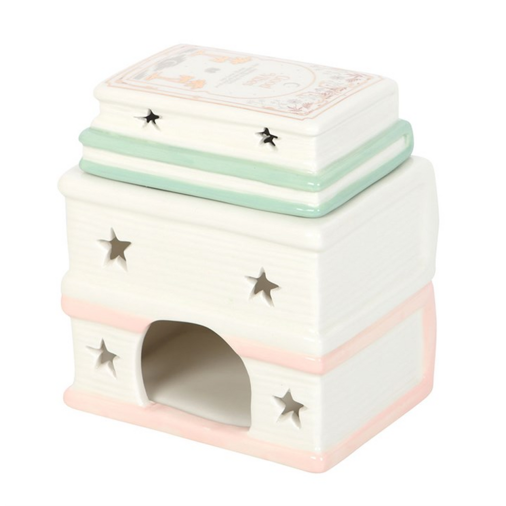 Book Stack Oil Burner