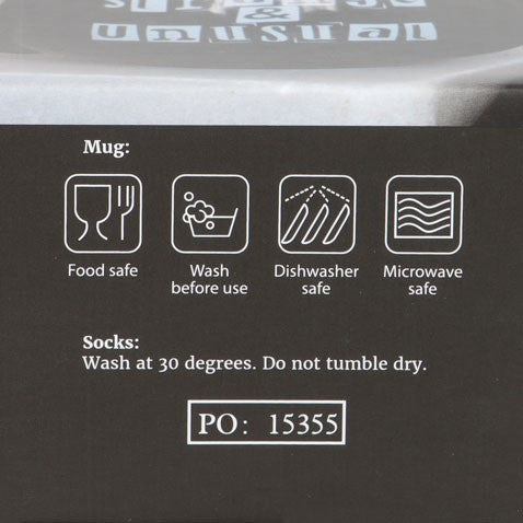 Strange & Unusual Mug and Socks Set