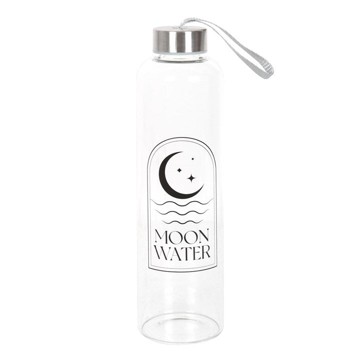 *Moon Water Glass Water Bottle (4/20)
