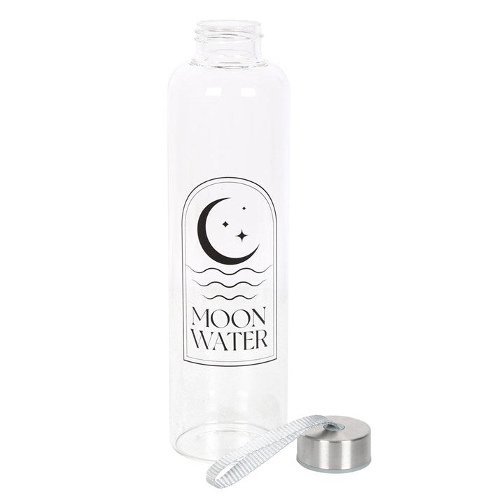 *Moon Water Glass Water Bottle (4/20)
