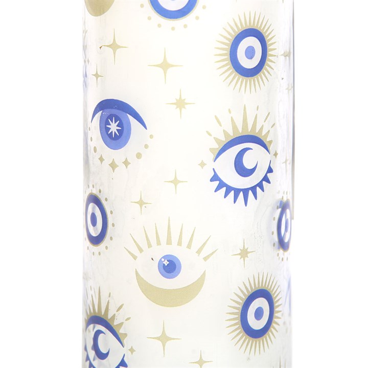 *All Seeing Eye White Sage Candle in Glass Tube (4/20)