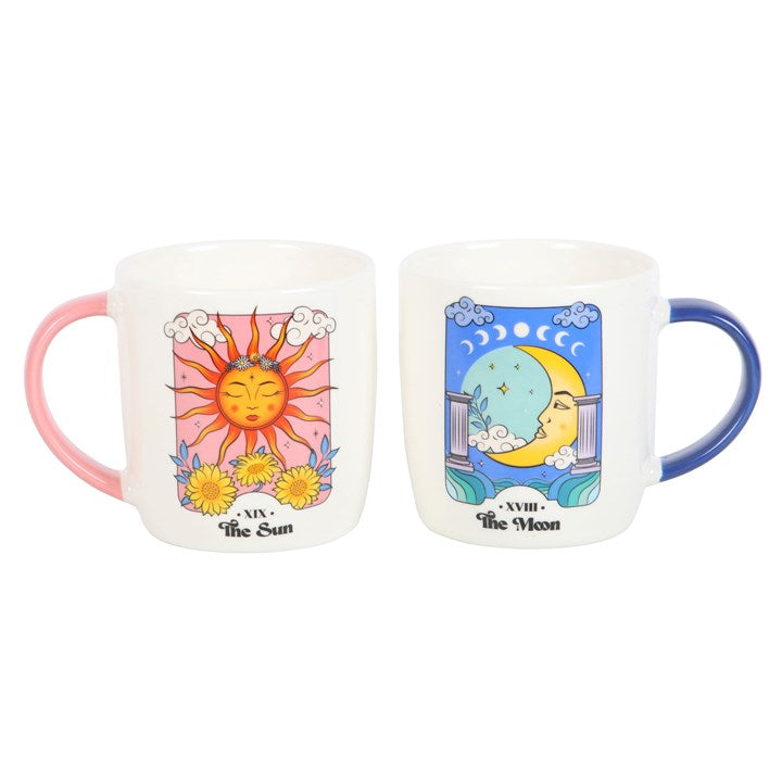 *Sun & Moon Celestial Ceramic Mug Set (9/18)