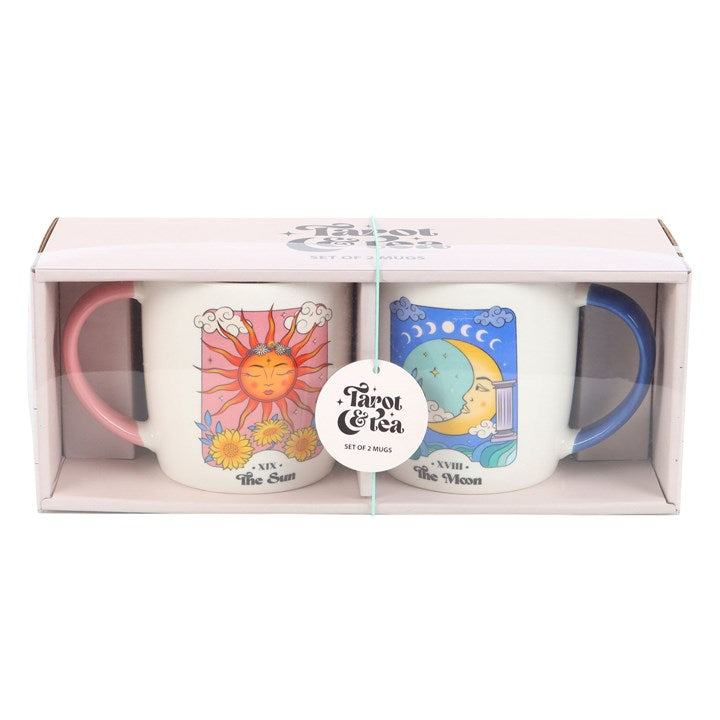 *Sun & Moon Celestial Ceramic Mug Set (9/18)