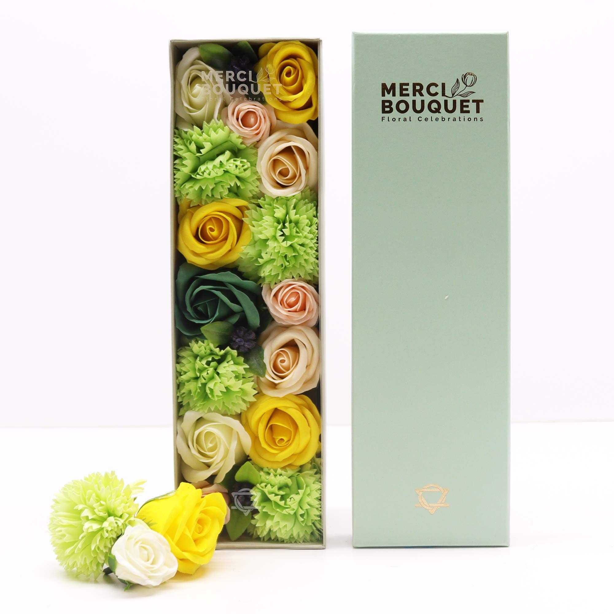 Long Box - Spring Celebrations - Yellow & Greens