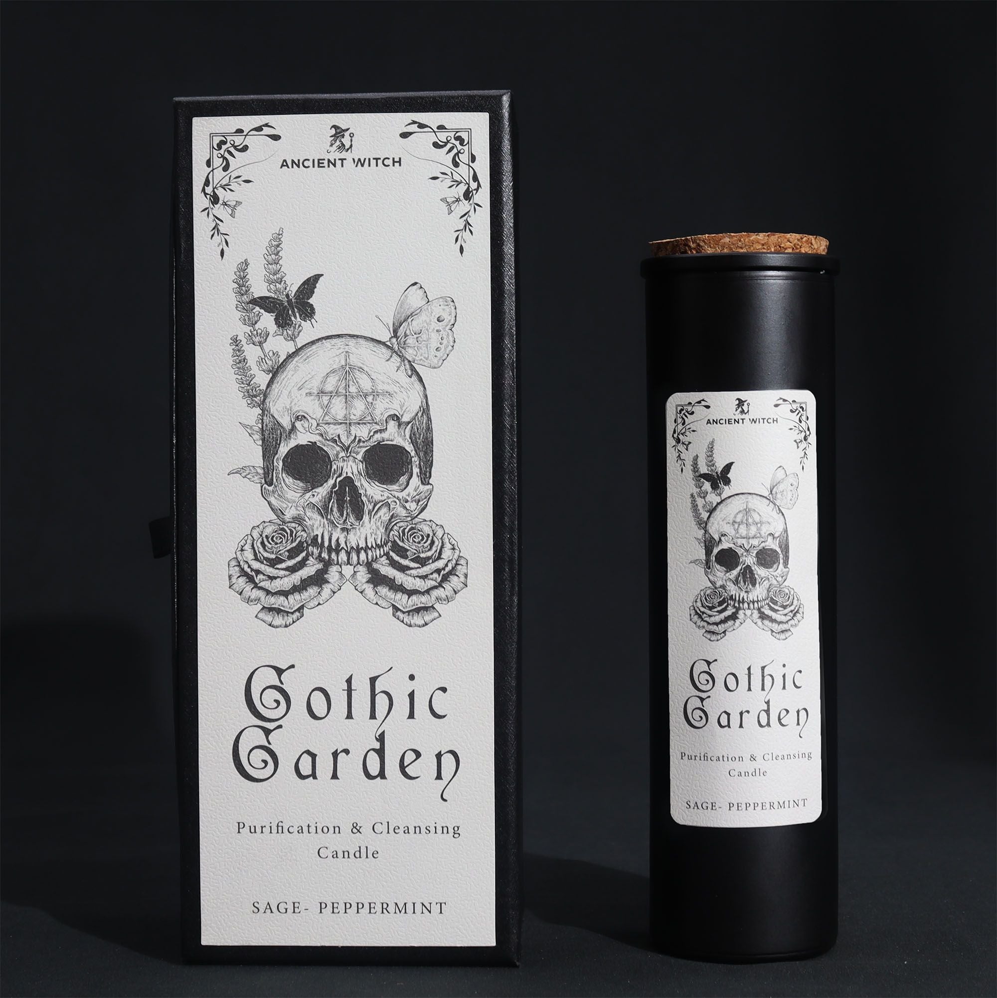 Ancient Witch Ritual Candles - Gothic Garden
