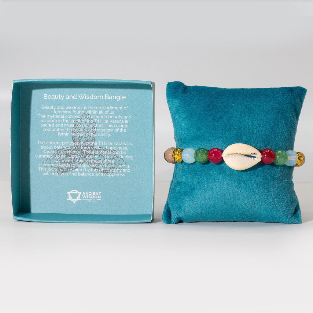Tri Hita Karana Bangle - Beauty & Wisdom