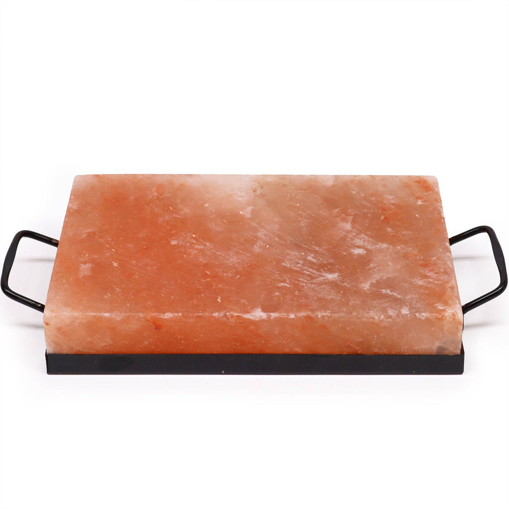 Elevate Your Cooking: Himalayan Salt Block & Serving Plate (30 x 20 x 5cm)