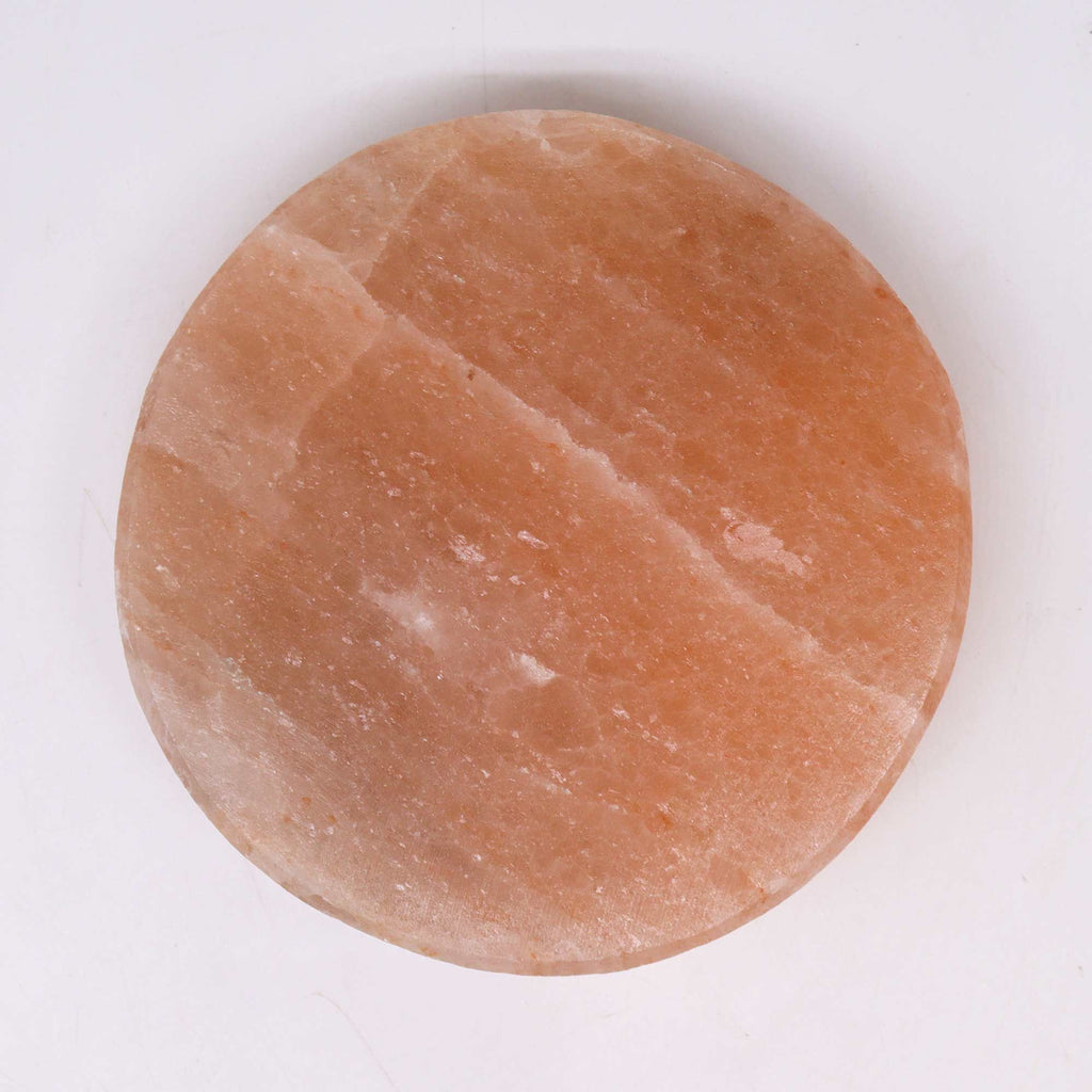 The Himalayan Salt Circle: Searing & Serving Block (20cm)